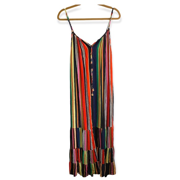 Farm Rio Rainbow Shimmer Maxi Dress - Picture 3 of 15